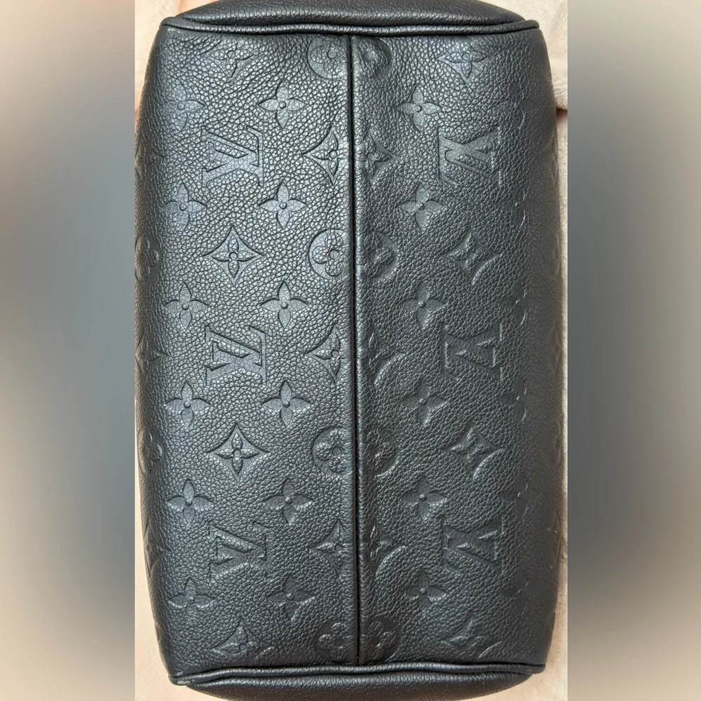 Louis Vuitton Monogram Empreinte Speedy Bandouliere 25 M43740 Dark blue - Picture 11 of 16